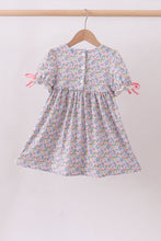 Summer garden smocked ruffle dress - ARIA KIDS