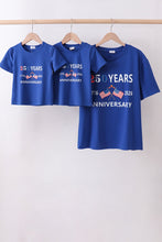 Blue 250 Years flag family top - ARIA KIDS