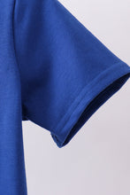 Blue 250 Years flag family top - ARIA KIDS