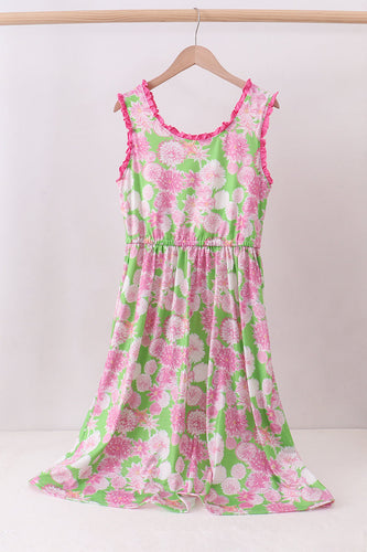 Pink floral dress - ARIA KIDS