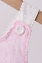 Pink bow smocked bloomer set - ARIA KIDS