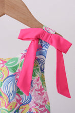 Tropical floral print swimsuit - ARIA KIDS
