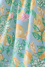 Green lemon smocked ruffle dress - ARIA KIDS