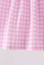 Pink floral bow smocked ruffle shorts set - ARIA KIDS