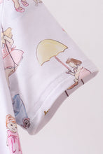 Pink all day adventure bamboo dress - ARIA KIDS