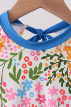 Summer floral print ruffle rashguard - ARIA KIDS