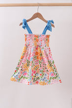 Summer floral print smocked mom&me dress - ARIA KIDS