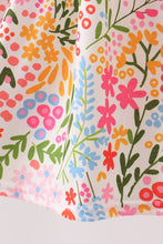 Summer floral print smocked mom&me dress - ARIA KIDS