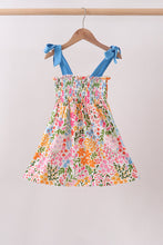 Summer floral print smocked mom&me dress - ARIA KIDS