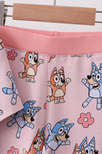 Pink character bamboo 2pc pajama set
