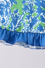 Ocean garden splash ruffle rashguard set - ARIA KIDS