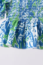 Ocean garden splash ruffle 2pc set - ARIA KIDS