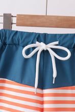 Crab embroidery swim trunks - ARIA KIDS