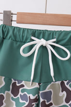 Camouflage duck embroidery swim trunks - ARIA KIDS