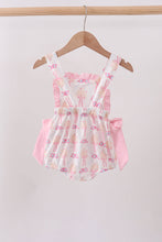 Pink bow castle ruffle bubble - ARIA KIDS