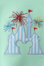 Green Castle Applique Bubble