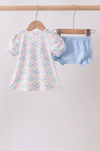 Blue Hydrangea Bow Bloomer Set