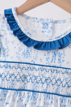 Blue Castle Smocked Ruffle Bloomer Set - ARIA KIDS