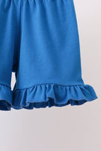 Blue Castle Smocked Ruffle Set - ARIA KIDS