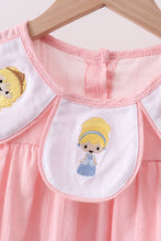 Pink Princess Embroidered Jacquard Set - ARIA KIDS