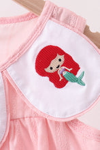 Pink Princess Embroidered Jacquard Dress - ARIA KIDS