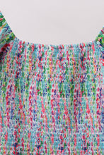 Mint Lilly Smocked Women Dress - ARIA KIDS