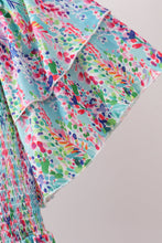 Mint Lilly Smocked Women Dress - ARIA KIDS