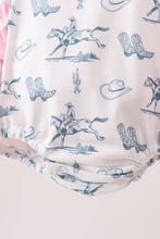 Pink Cowboy Ruffle Bubble