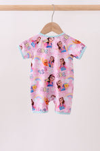 Pink Character Bamboo Romper - ARIA KIDS
