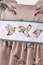 Green Mallard Embroidered Bubble