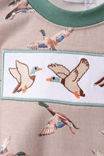 Green Mallard Embroidered Bubble