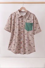 Green Mallard Dad Button Down Shirt