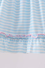 Blue Ice Cream Applique Bloomer Set - ARIA KIDS