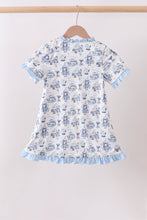 Blue Beach UPF Swim Coverup - ARIA KIDS