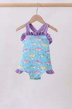 Blue Shark Ruffle Bubble