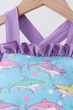 Blue Shark Ruffle Bubble