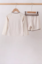 Khaki Character UPF Rashguard Set - ARIA KIDS
