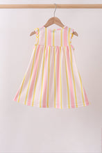 You're my sunshine embroidery Stripe Dress