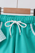 Green Mallard Embroidered Set