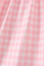 Pink Apple Bus Smocked Dress