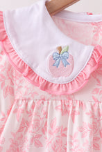 Rose Apple Embroidered Dress