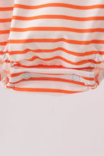 AU Tiger Applique Ruffle Stripe Bubble