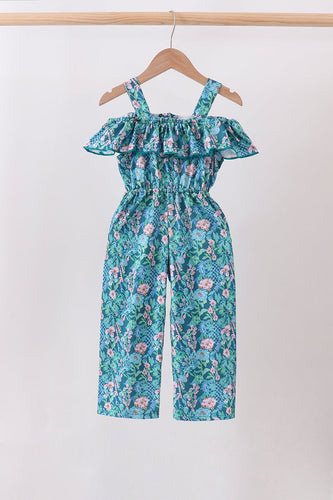 Lily Floral Jumpsuit - ARIA KIDS