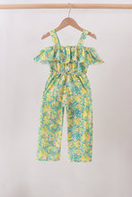 Yellow Lily Floral Jumpsuit
