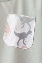 Green Dinosaur Set