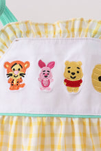 Mustard Honey Bear Embroidered Bubble