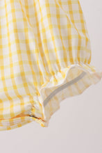 Mustard Honey Bear Embroidered Bubble