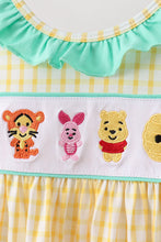 Mustard Honey Bear Embroidered Set