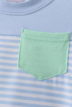 Mint Stripe Bubble - ARIA KIDS