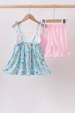 Blue Floral Set - ARIA KIDS